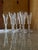 Vintage Crystal Champagne Flutes, France, 1920s, Set of 8 For Sale - Image 15 of 18