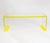 Yellow-Transparent Lucite Console Table For Sale - Image 6 of 6