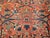 Antique Persian Mahal Sultanabad Rug, Hand-Knotted Wool, Geometric Pattern, Rust & Turquoise, 9x12 For Sale - Image 17 of 17