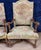 Wood Set of Louis III Armchairs in Walnut, 1850s For Sale - Image 7 of 11