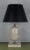 Metal French Modern Travertine Lamp by Philippe Barbier For Sale - Image 7 of 8