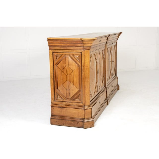 Large 18th Century French Cherrywood Enfilade/Sideboard. This handsome buffet enfilade is made from cherrywood and is of...