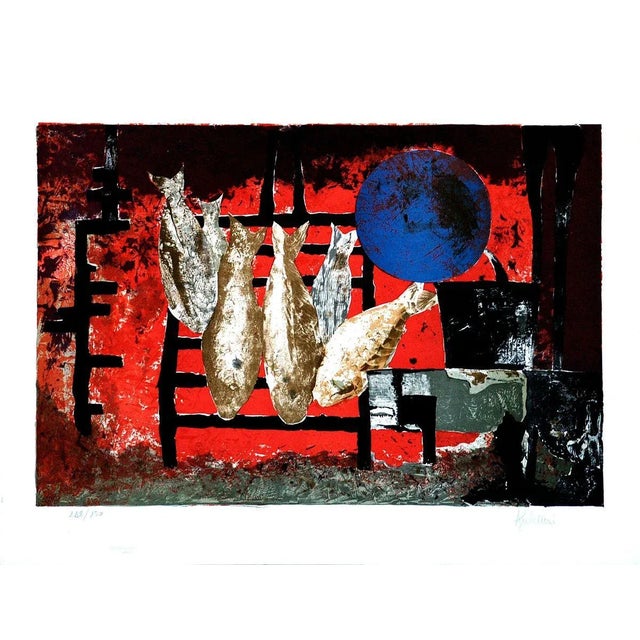 Hand Signed. Edition of 150 prints. Very good conditions.