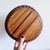 Vintage Woven Pine Needle Basket With Inlaid Petrified Wood For Sale In Austin - Image 6 of 6