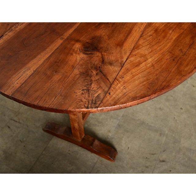 French 19th Century Walnut Wine Taster's Table For Sale - Image 11 of 15