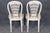 Set of 10 Maison Jansen Balloon Back Paint Decorated Distressed Dining Chairs For Sale In Philadelphia - Image 6 of 18