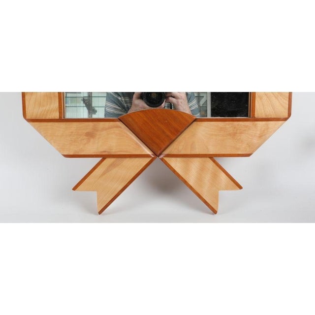 Wonderful wall mirror by a master craftsmen Stephen Perrin. Baltimore, MD based artistisan. Specialized studio-crafted...