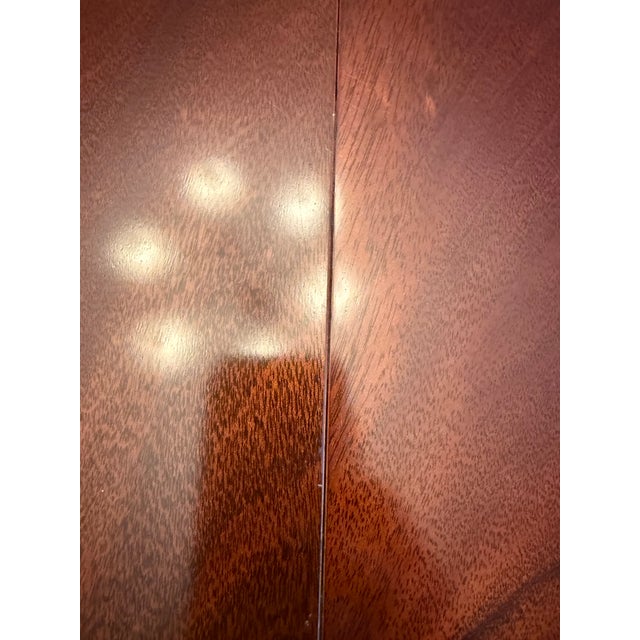 1990s Baker Charleston Mahogany Dining Table For Sale In Chicago - Image 6 of 15