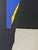 Emmanuel Araujo "Alesund" Contemporary Blue, Yellow & Black Geometric Abstract Painting, 2019 For Sale - Image 9 of 11