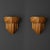 2020s Handcrafted 'Barbara' Half-Dome Rattan Pencil Reed Wall Sconce Bent Rattan Art Deco Wall Light For Sale - Image 5 of 12