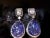 Natural tanzanite diamond earring in 18k gold For Sale - Image 16 of 18