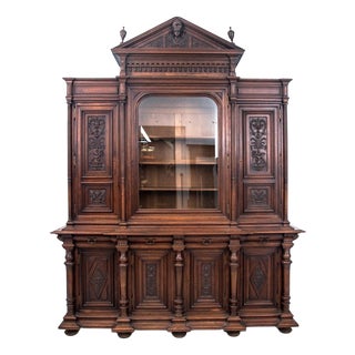 Antique Cupboard in Walnut For Sale