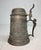 Antique Ornate 1900 Figural German Pewter Lidded Engraved Relief Beer Stein Mug For Sale In New York - Image 6 of 15