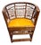 Chinoiserie Rattan Brighton Fretwork Chair For Sale - Image 3 of 7