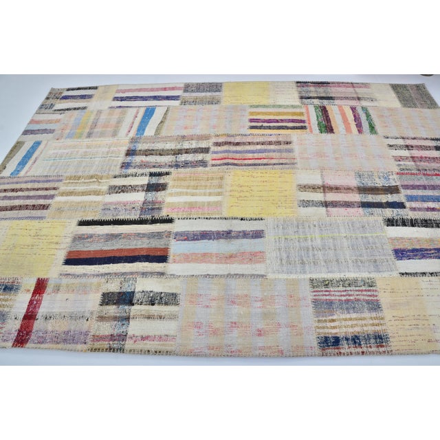 Vintage Anatolian Turkish Rug, 1960s, in Flawless conditions. Designed 1960 to 1969