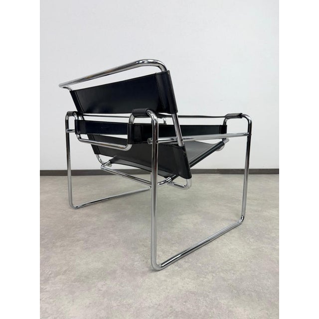 Vintage B3 Wassily Chair by Marcel Breuer for Bononia, Italy, 1960s For Sale - Image 10 of 15