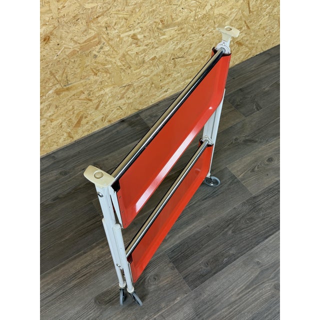 Vintage Space Age Serving Trolley, 1970s For Sale - Image 18 of 18