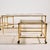 Vintage Brass Coffee Table, 1970s, Set of 3 For Sale - Image 4 of 16