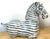 Late 20th Century Pair Italian Mid-Century Modern Glazed Pottery Zebra Style of Raymor For Sale - Image 5 of 12