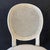 Antique White French Louis XVI Style Dining Chairs With Caned Backs -Set of 4 For Sale - Image 8 of 11