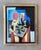 1960s Mid-Century Cubist Oil Painting, Homage to Picasso For Sale - Image 5 of 5