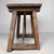 Brown Vintage Japanese Wooden Stool, 1920s For Sale - Image 8 of 12