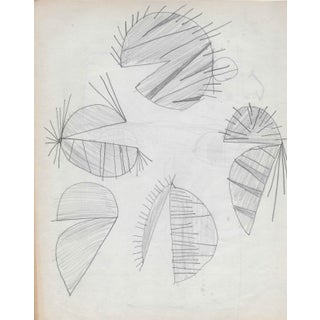 1950s Paul McCarron Mid-Century Modern Drawing For Sale
