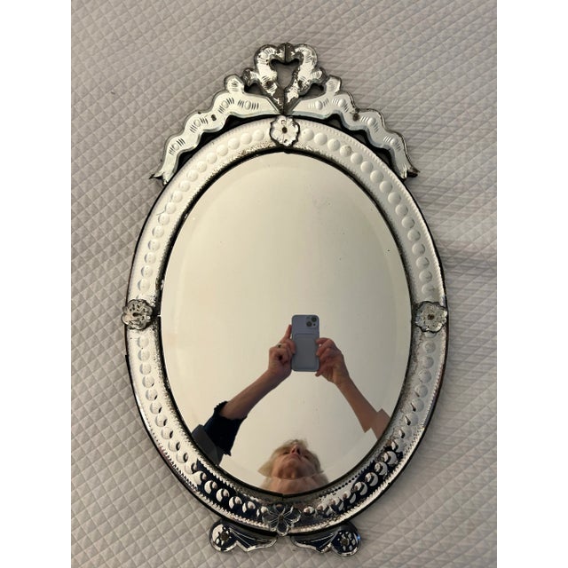 Late 18th Century Antique Venetian Mirror For Sale - Image 5 of 9