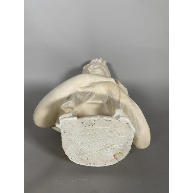 Sculpture, Bust of Madame de Récamier after Joseph Chinard (1756-1813), 52cm, 19th century For Sale - Image 10 of 10
