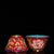Red Pair of Vintage Chinese Cloisonné Enamel Bowls With Peony Motif For Sale - Image 8 of 9