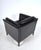 Black Danish Black Leather Lounge Armchair from Mogens Hansen, Denmark, 1960s For Sale - Image 8 of 18