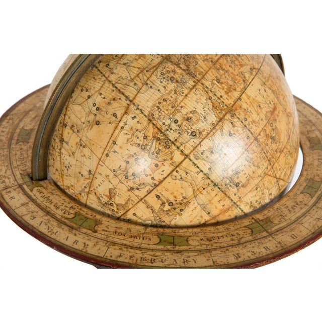 Fine Rare Regency Table-Top Celestial 12” Globe by J & W Cary Ca. 1816 For Sale - Image 17 of 18