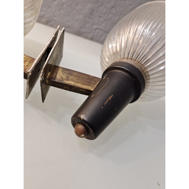 1960s Wall Lamps from Fidenza Vetraria, 1950s, Set of 2 For Sale - Image 5 of 10