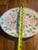 Art Deco Franciscan Desert Rose 13” 60th Anniversary Platter For Sale - Image 3 of 11