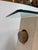 Late 20th Century Sculpted Hand Plastered + Glass Console Table For Sale - Image 5 of 11