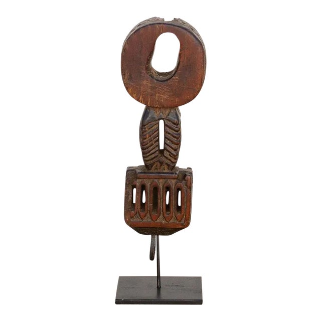 Finely Carved Antique Nepalese Handle For Sale