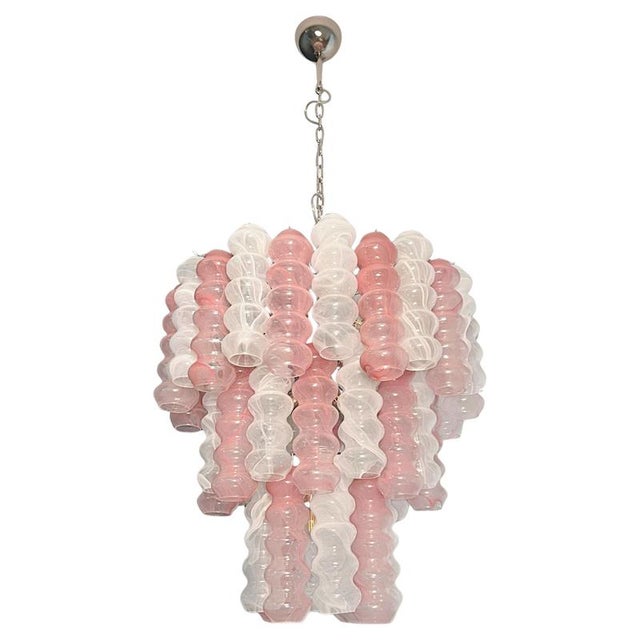 Italian Chandelier in Murano Glass, 1980s For Sale - Image 11 of 18