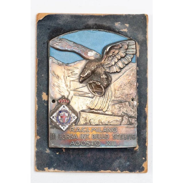 1920s Commemorative Car Plates, 1920s, Set of 3 For Sale - Image 5 of 6