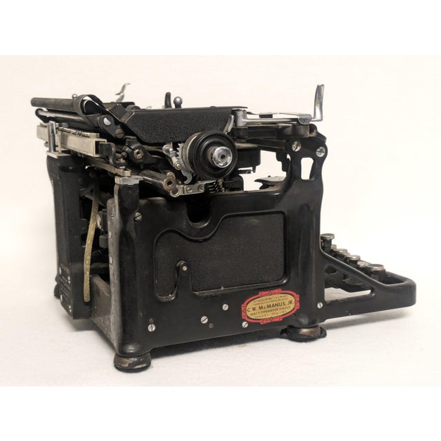 1938 Model 6 Underwood Typewriter For Sale In Raleigh - Image 6 of 11