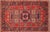 Bohemian Kargahi 1980's Rust/Blue Wool Rug - 6'4'' X 8'10'' For Sale - Image 10 of 10