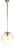 Bauhaus Opaline Glass Globe Ceiling Lamp, 1930s For Sale