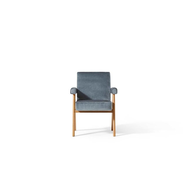 Wood Committee Chair by Pierre Jeanneret for Cassina For Sale - Image 7 of 12