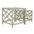 Chippendale Nesting Tables - Celery green For Sale In West Palm - Image 6 of 8