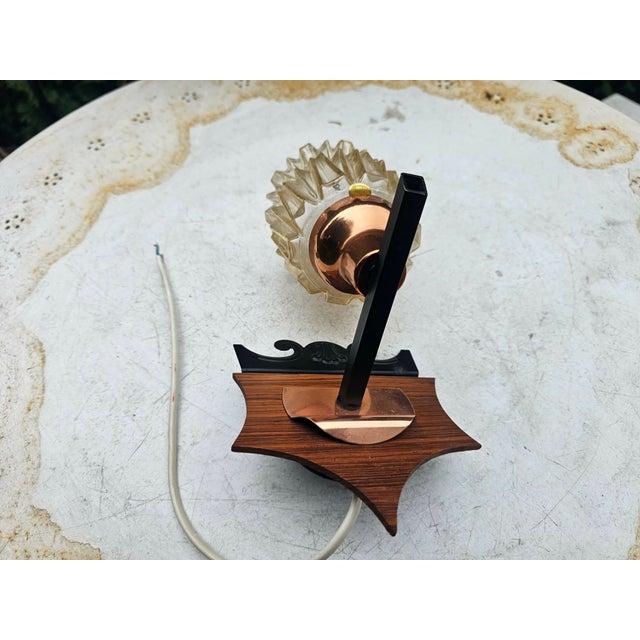 Metal Wall Lamp, Western Germany, 1970s For Sale - Image 7 of 9