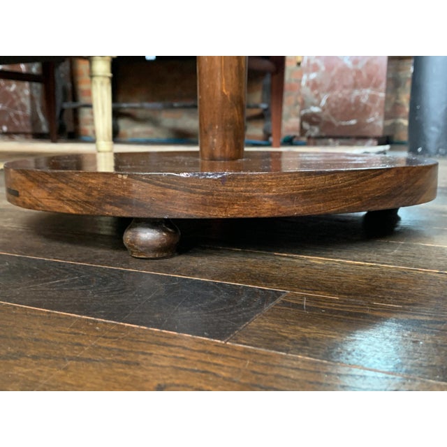 1950s Danish Art Deco Beech Floor Lamp For Sale - Image 15 of 18