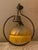 Metal Vintage French See Delmas Sculptural Brass Pendant Light For Sale - Image 7 of 7
