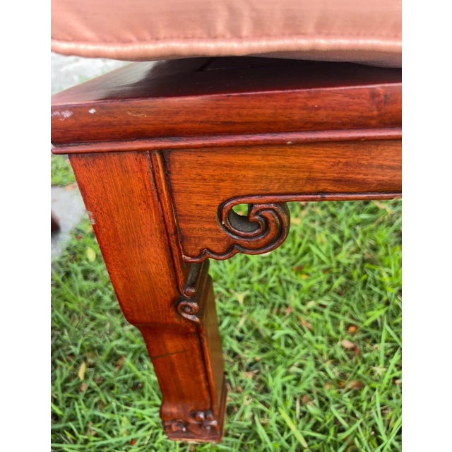 Bought them many years ago in a Miami Beach mansion. The pair of Ming chairs were inside their Chinese decorated room.