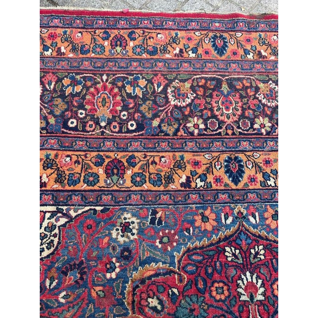 Large Dorokhsh Rug, 1920s For Sale - Image 6 of 18