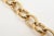 Givenchy Vintage Givenchy Brass Chain and Link Necklace With Turquoise Glass Pendant Medallion For Sale - Image 4 of 8