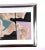 Peach 1984 Paul Reed Original Abstract Signed Painting For Sale - Image 8 of 12
